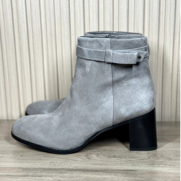 Kate Spade New York Madeleine Strap Bootie Gray Size 9.5B - Picture 3 of 8